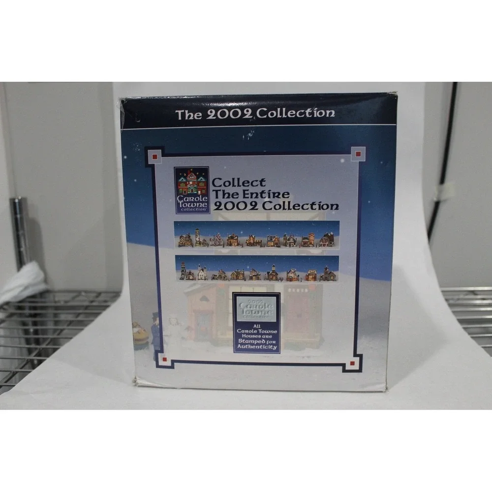 RARE Carole Towne Collection‎ Nick's Toy Shop 2002 Lighted Christmas Village